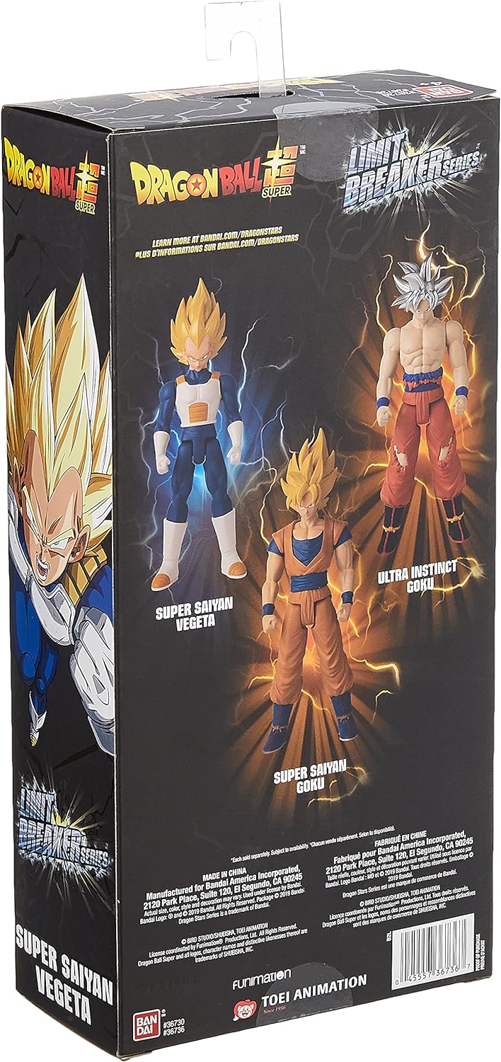 Bandai Dragonball Limit Breaker Series Vegeta 12"
