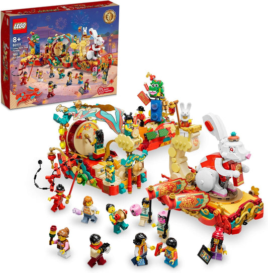 LEGO Chinese Festivals Lunar New Year Parade building set 80111 (1653 Pieces)