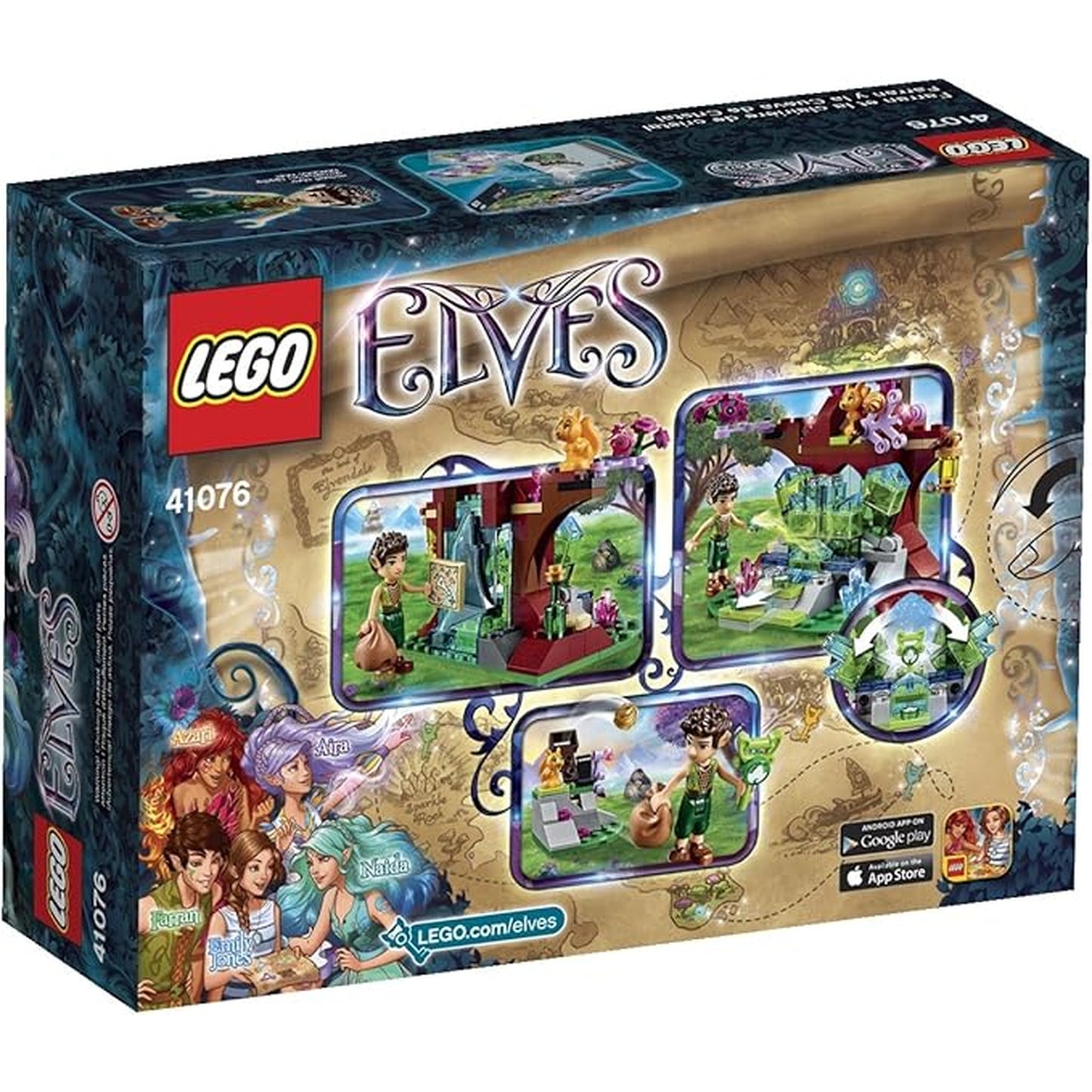 Lego Elves Farran And The Crystal Hollow 41076