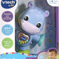 Vtech - Stick & Twist Hippo | Hippopotamus, Interactive & Developmental Toy with Sounds and Music | For Boys & Girls, Suitable for Ages 3 Months+ - Marah Kids