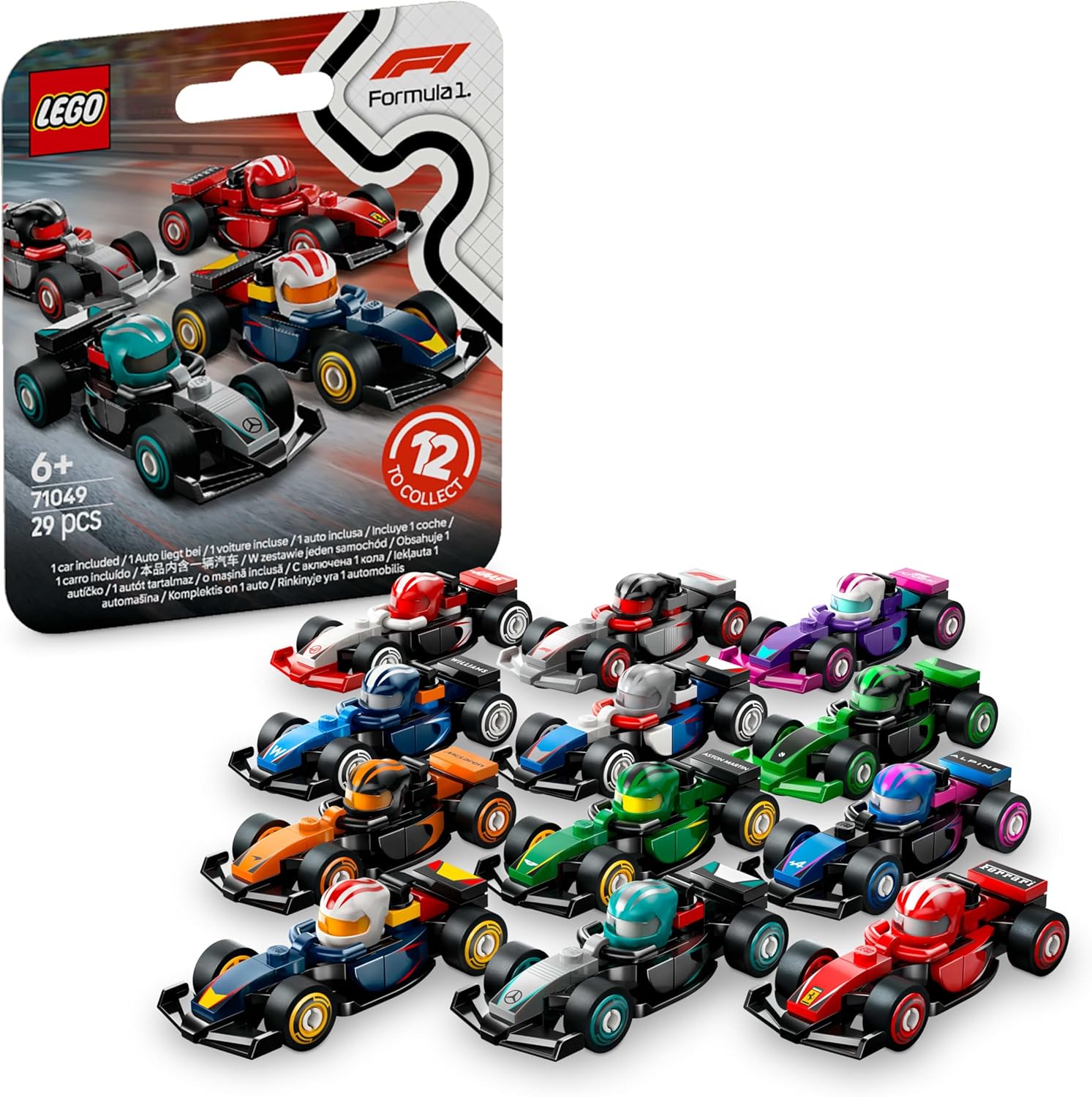LEGO: F1 Collectible Race Cars (71049) - Marah Kids