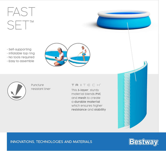 BWAGP BESTWAY POOL SET FAST SET 457X122 - Marah Kids