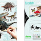 "Avenir - Scratch Stickers - Dinosaur Multicolour | Decorate and colour the 4 ferocious dinosaur stickers with scratch art | For ages 3 years+ " - Marah Kids