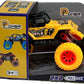 D - Power - Pullback Stunt Off - Roader, Yellow | No Batteries Needed, Fun for All Ages | 3+ - Marah Kids