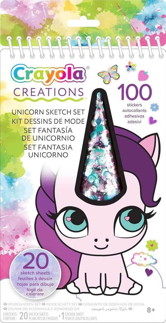 Crayola Creations Unicorn Sketch Set - Marah Kids
