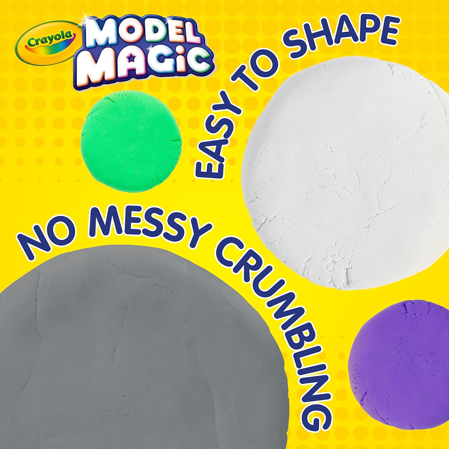 Crayola Model Magic, 4 - oz. Pouch - Gray - Marah Kids