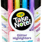 Crayola Take Note Glitter Highlighters, 4 Count - Marah Kids