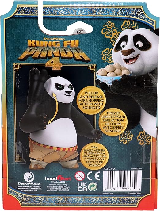 Headstart Kungfu Panda 4 Chopping Po 6" B/O - Marah Kids