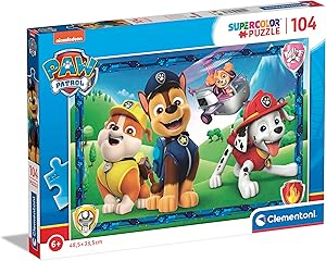 CLEMENTONI PUZZLE PAWPATROL HAPPY 104PCS - Marah Kids