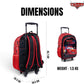 DISNEY CARS LMQ 95 3in1 TROLLEY BOX SET 18" - Marah Kids