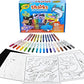 Crayola Sharks 5-In-1 Creativity Kit – Ocean-Themed Art Set With Crayons, Markers, Buildable Sharks & More, Gift For Kids Ages 5+