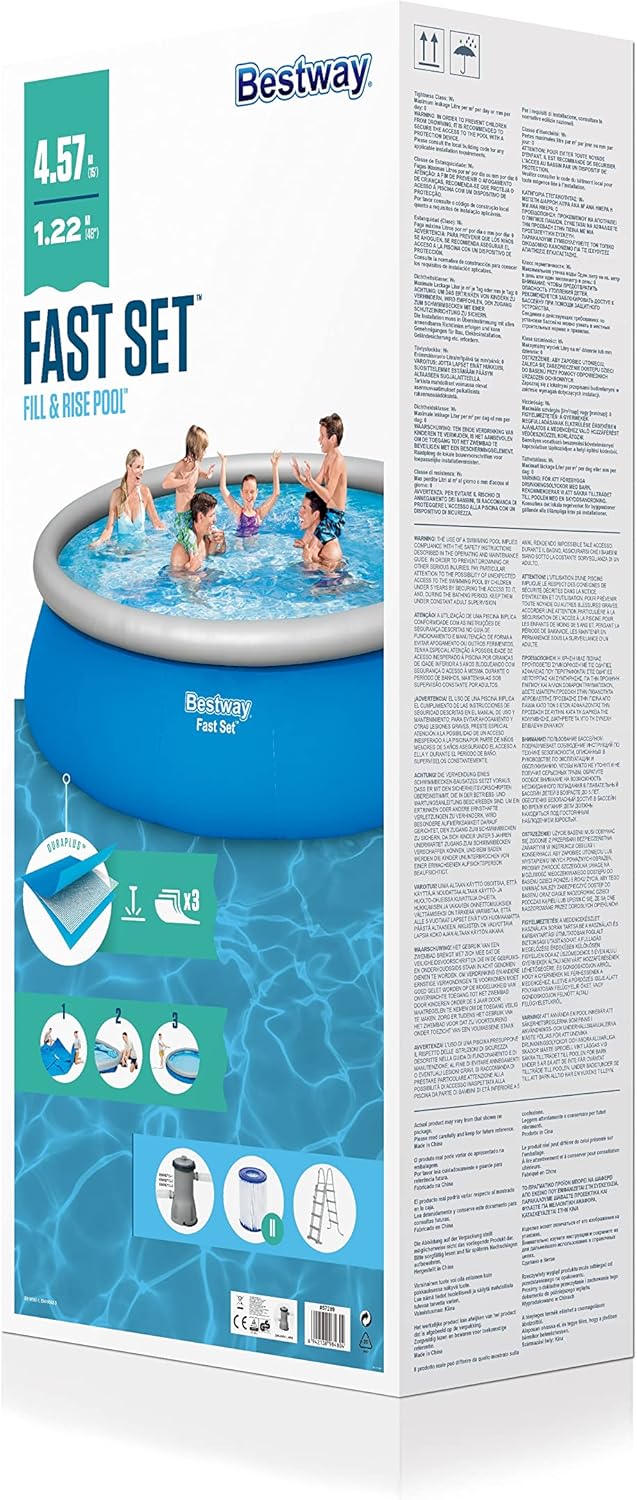 BWAGP BESTWAY POOL SET FAST SET 457X122 - Marah Kids