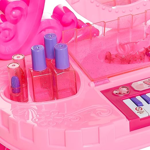 Power Joy Glamglam Piano & Vanity Set Battery Operated - Marah Kids