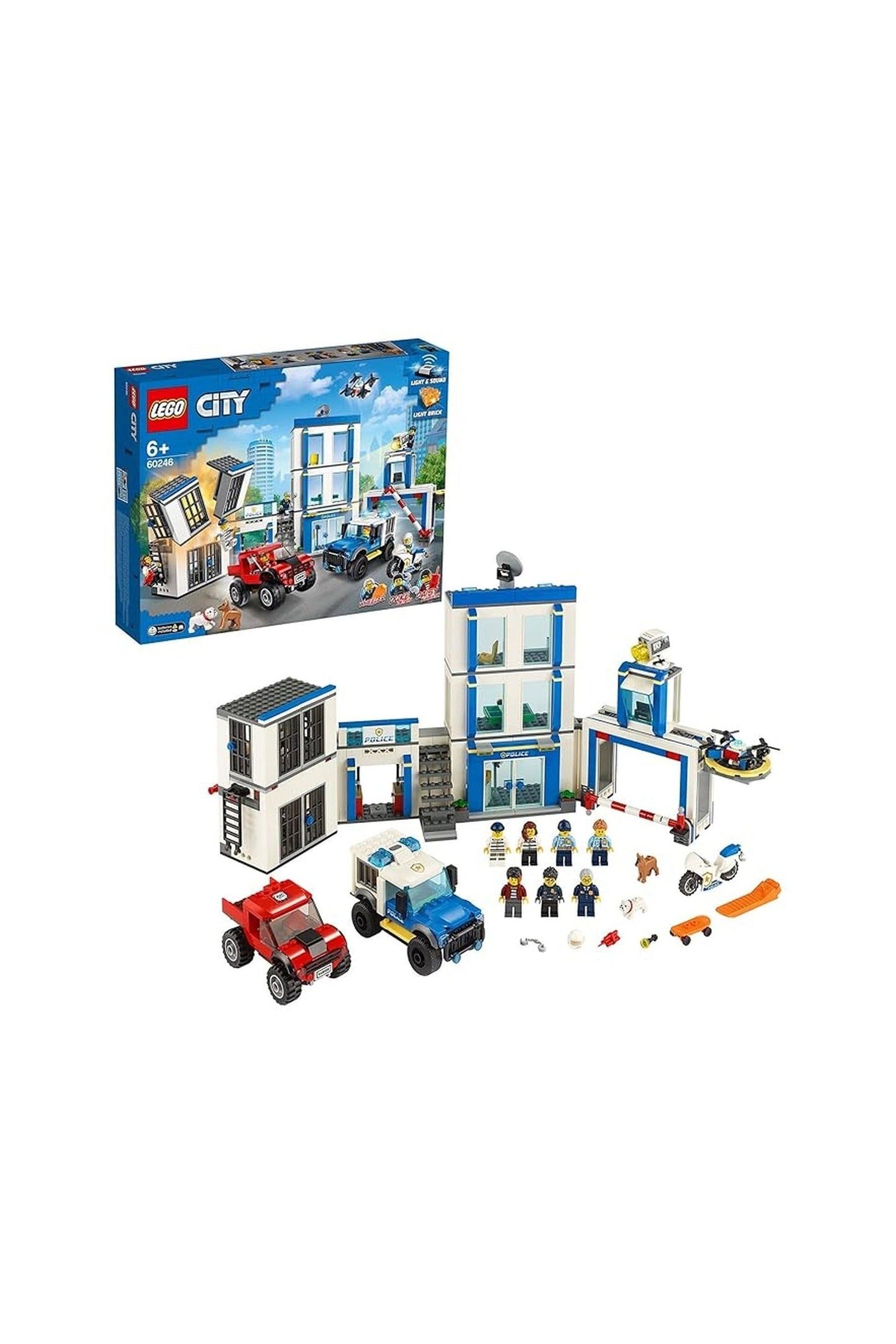Lego City Police Station Building Set