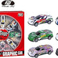 Power Joy V. Vroom Pullback Graphic Car 8 pieces - Marah Kids