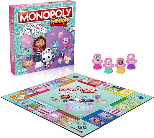 MONOPOLY JUNIOR GABBYS DOLLHOUSE - Marah Kids