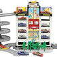 Power Joy Vroom Vroom Motor City Garage with 4 Cars - Marah Kids