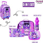 SANRIO KUROMI AMBITION 5IN1 TROLLEY BOX SET 16" - Marah Kids