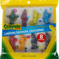 Crayola Tip Character Shaped Crayons, 8 Ct, Limited Edition Retired Crayon Colors, School Supplies, Classroom Must Haves, Gifts, 3+