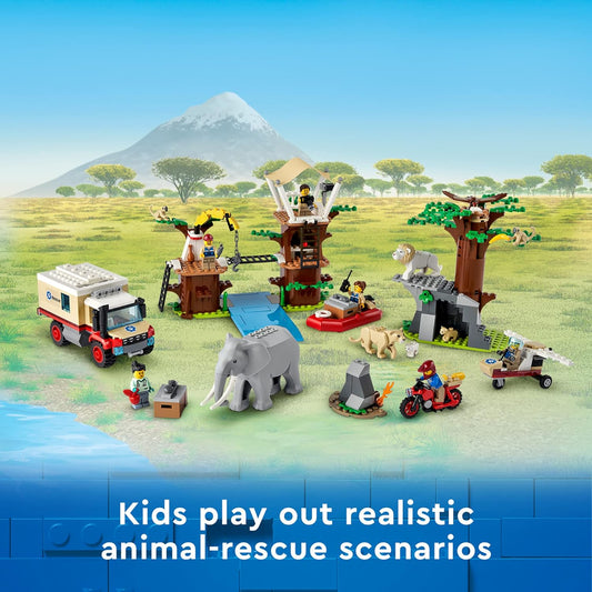 LEGO City Wildlife Rescue Camp 60307
