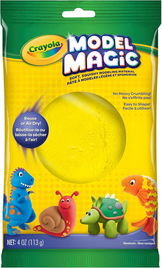 Crayola MODEL MAGIC - YELLOW SACHET 113GRAMS - Marah Kids