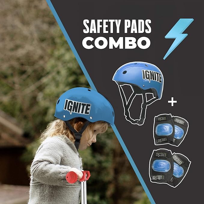 Ignite Glide Scooter 3 - Wheeled Combo Pack Blue,IGN - COM - GLI - BLU - Marah Kids