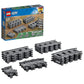 Lego 8 X Flexible Tracks 60205