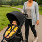 Delta Easy One-Fold Ultralight 2-in-1 Baby Stroller with Reversible Seat