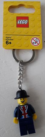 Lego Lester Key Chain