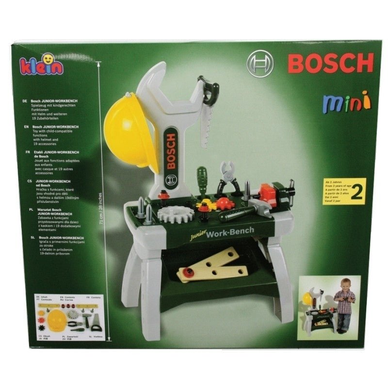 Klein Toys - Klein Bosch 8604 Junior Workbench Toy - Marah Kids