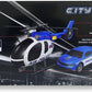 D - Power Helicopter & Sports Car 1:14 Scale Firemen Playset – Blue | Elevate the excitement with this 1:14 scale Firemen Playset | Requires Batteries: 3x LR44 batteries included | Ideal gifts ages 3+ - Marah Kids