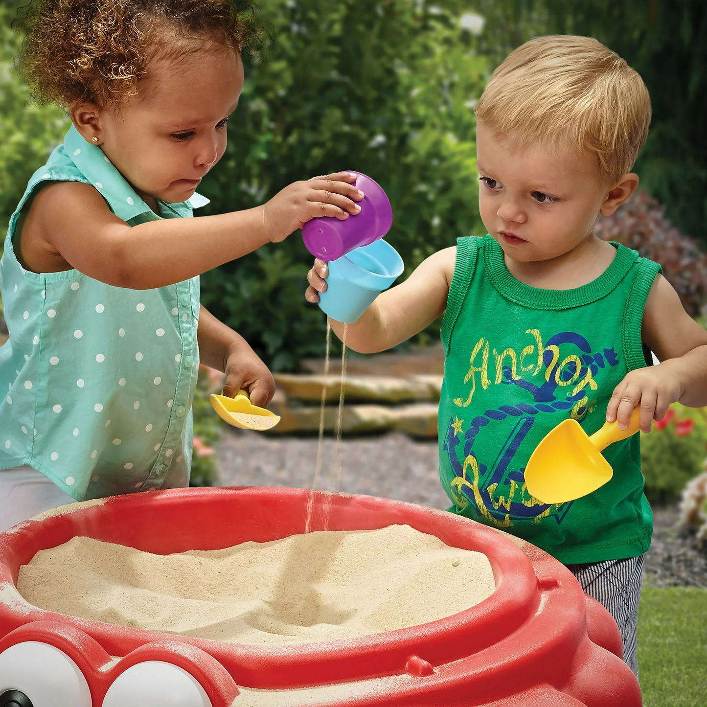 Step2 Crabbie Sand Table - Red - Marah Kids