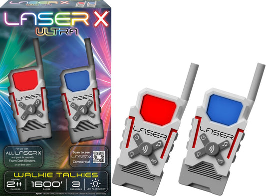 Laserx Ultra Walkie Talkies Battery Operated - Marah Kids