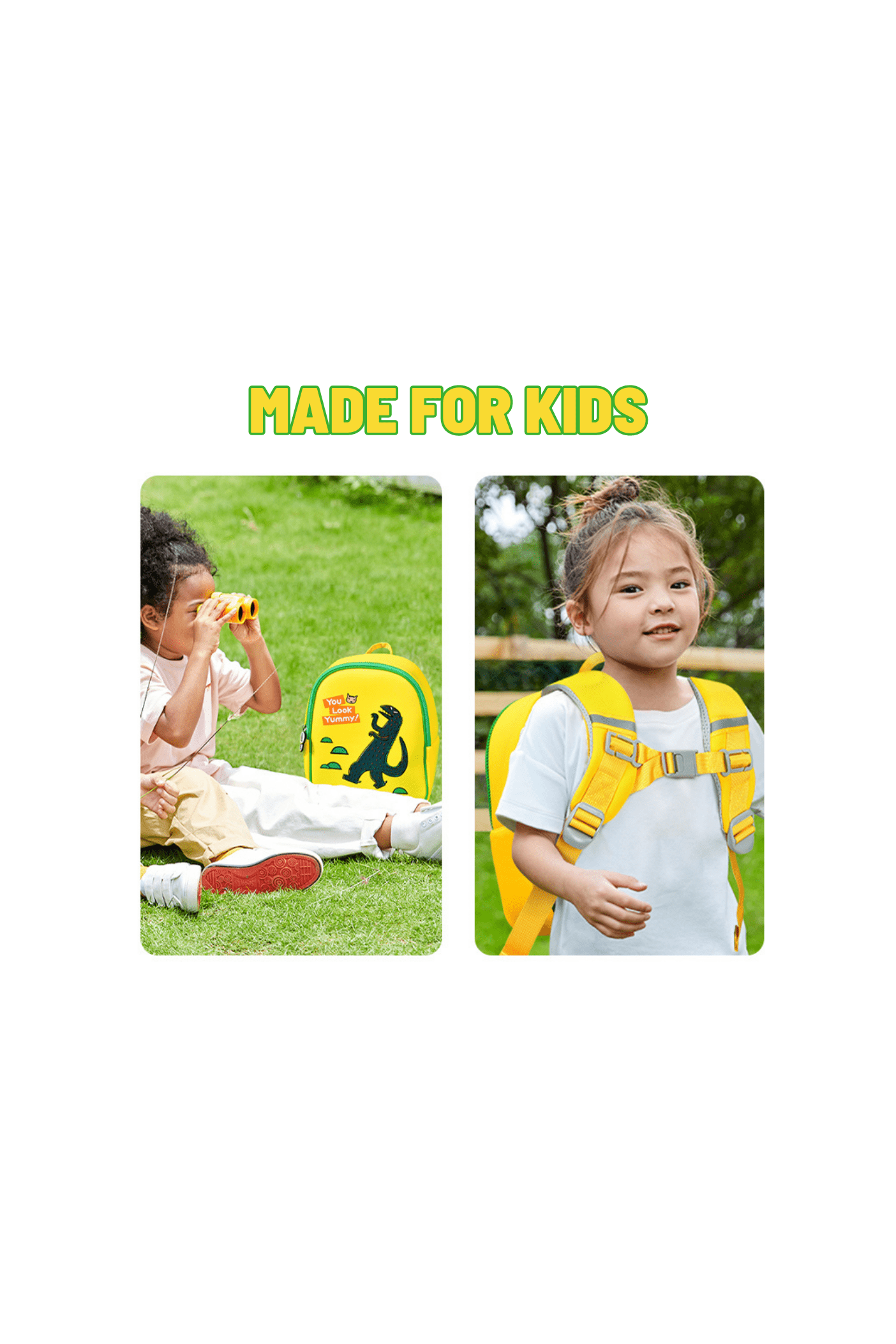 Kids Backpack - You Look Yummy - 10 Inch