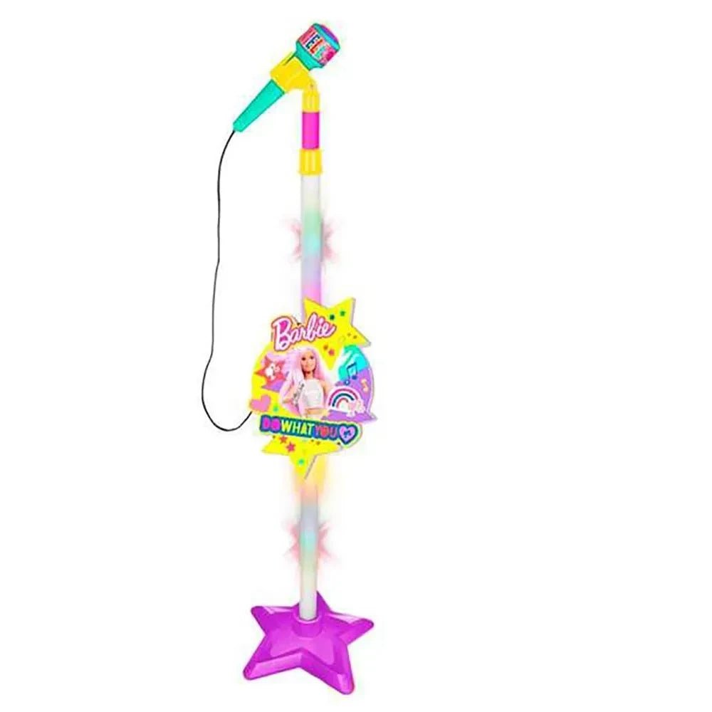 Barbie Stand Microphone With Audio - Marah Kids