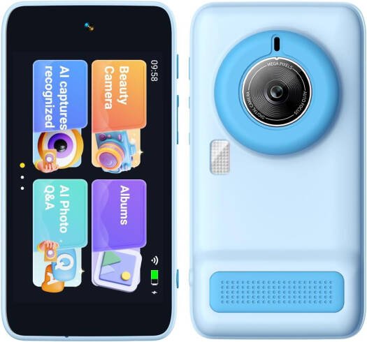 NEXORX Snap Buddy Kids AI Camera – Blue - Marah Kids