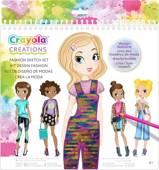 Crayola Creations Fashion Sketch Set - Marah Kids