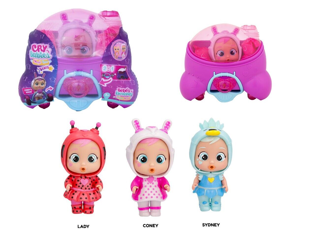 IMC Cry Babies Stars Houses Cdu8 Woc - Marah Kids