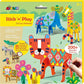 Avenir Stick 'N Play Series - Safari Animals | 200+ Reusable Stickers for Endless Fun! Create Play Scenes with 8 Illustrated Theme Cards, Make Your Own Animal Figures | For Kids 3+ - Marah Kids
