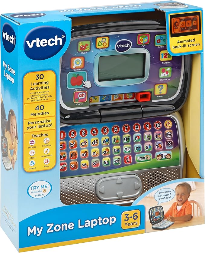 VTech My Zone Laptop | Educational Interactive Learning Toy