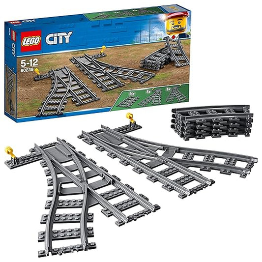 Lego City Switch Tracks 60238 Building Kit (6 Piece)