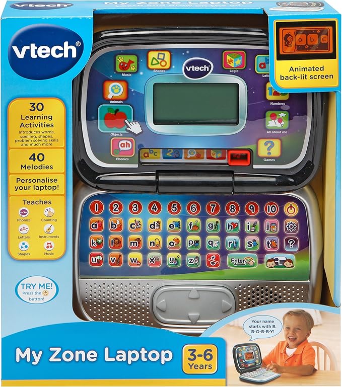 VTech My Zone Laptop | Educational Interactive Learning Toy