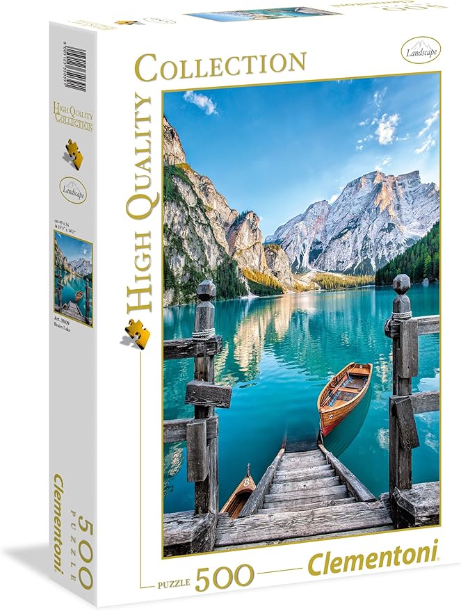 CLEMENTONI PUZZLE HQC BRAIES LAKE 500PCS - Marah Kids