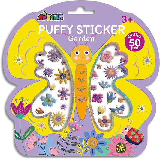 Avenir - Puffy Sticker Garden Multicolor | activity for kids | Perfect work of art to keep for room decoration or to give as a gift | ages 3+ - Marah Kids