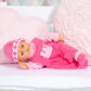 Bayer Design First Words Cute Baby Doll With Accesories 38Cm Set B/O - Marah Kids