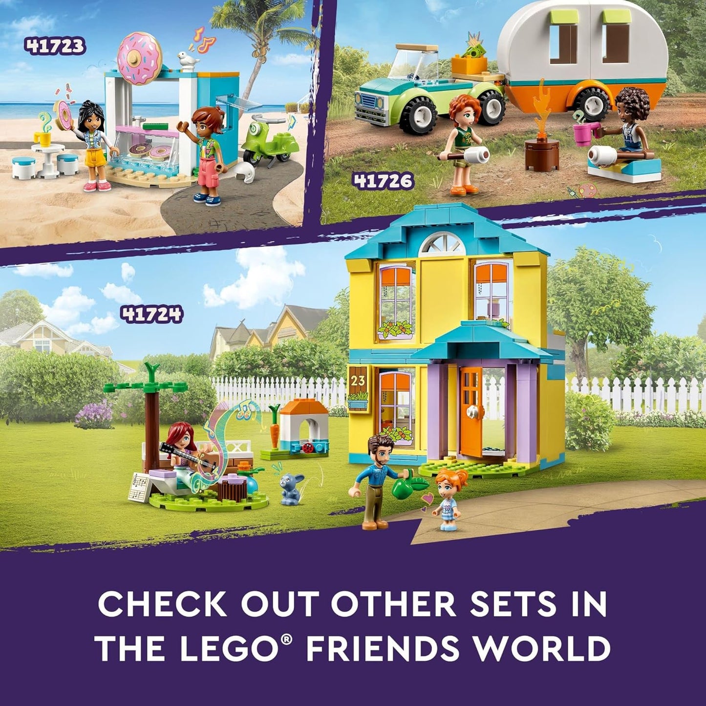 LEGO 41724 Friends Paisley's House, Dolls House