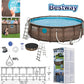 BESTWAY POOLSET POWERSTEEL VISTA 488X122 - Marah Kids