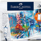 FABER - CASTELL ACRYLIC COLORS SET OF 24 X 9ML TUBES IN A CARDBOARD PACK - Marah Kids