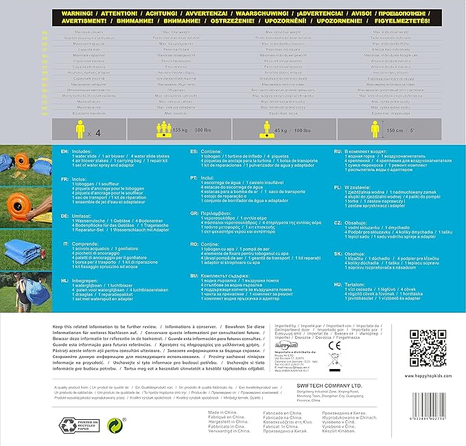 Happy Hop Jump&Plush Cannon 350X280X190 - Marah Kids