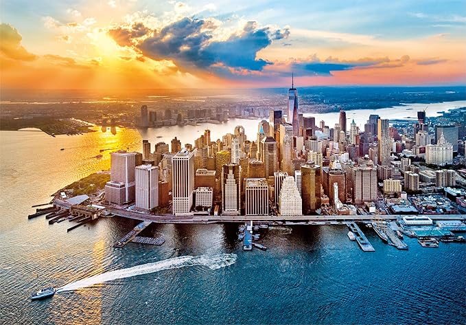 CLEMENTONI PUZZLE HQC NEW YORK+POSTER 500PCS - Marah Kids